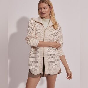 Varley Finn Longline Knit Jacket